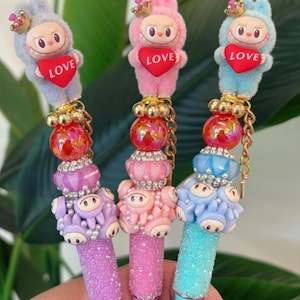 Labubu | Labubu Pens | Beadable Pens | Pens | Beads | Accessories | Cute Gifts | Gifts