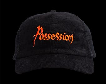 Possession (1981) Vintage corduroy horror movie hat (embroidered)