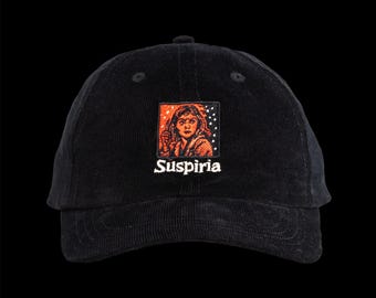 Suspiria (1977) Vintage corduroy horror movie hat (embroidered)