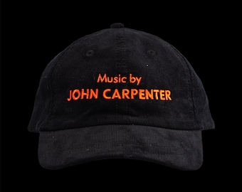 Halloween (1978) - Music by John Carpenter Vintage corduroy horror movie hat (embroidered)