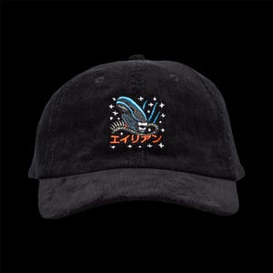 Sombrero de pana vintage de película de terror Alien (1979) (bordado)