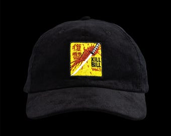 Kill Bill (2003) Vintage corduroy movie hat (embroidered)