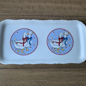 Vintage Goose Dinner/Serving Plate - Eschenbach Bavaria Germany | Cottagecore Kitchen, Grandmacore Kitchen, Charcuterie Board, Vintage Dish
