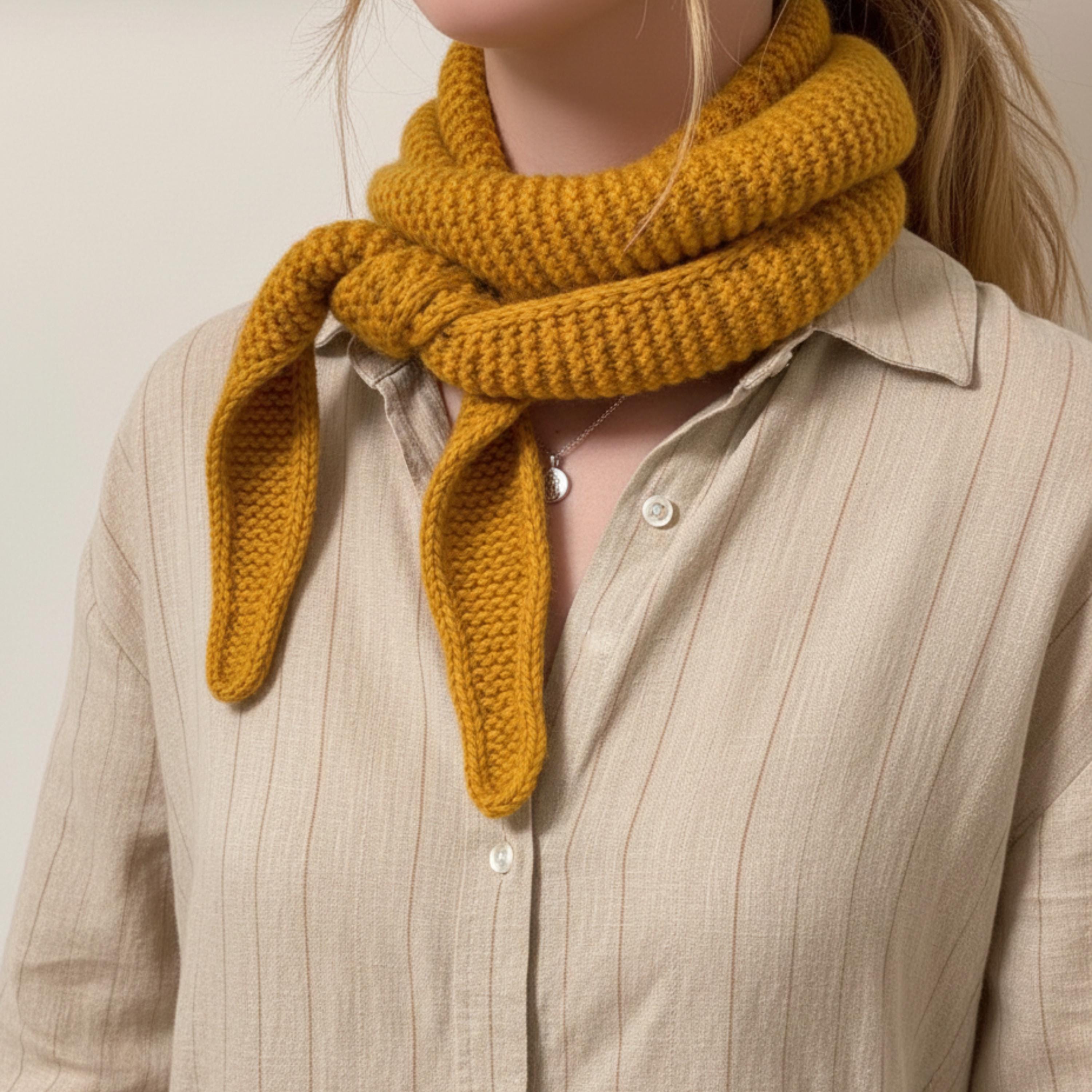 Sophie Crochet Neck Scarf Pattern Easy Beginner Friendly