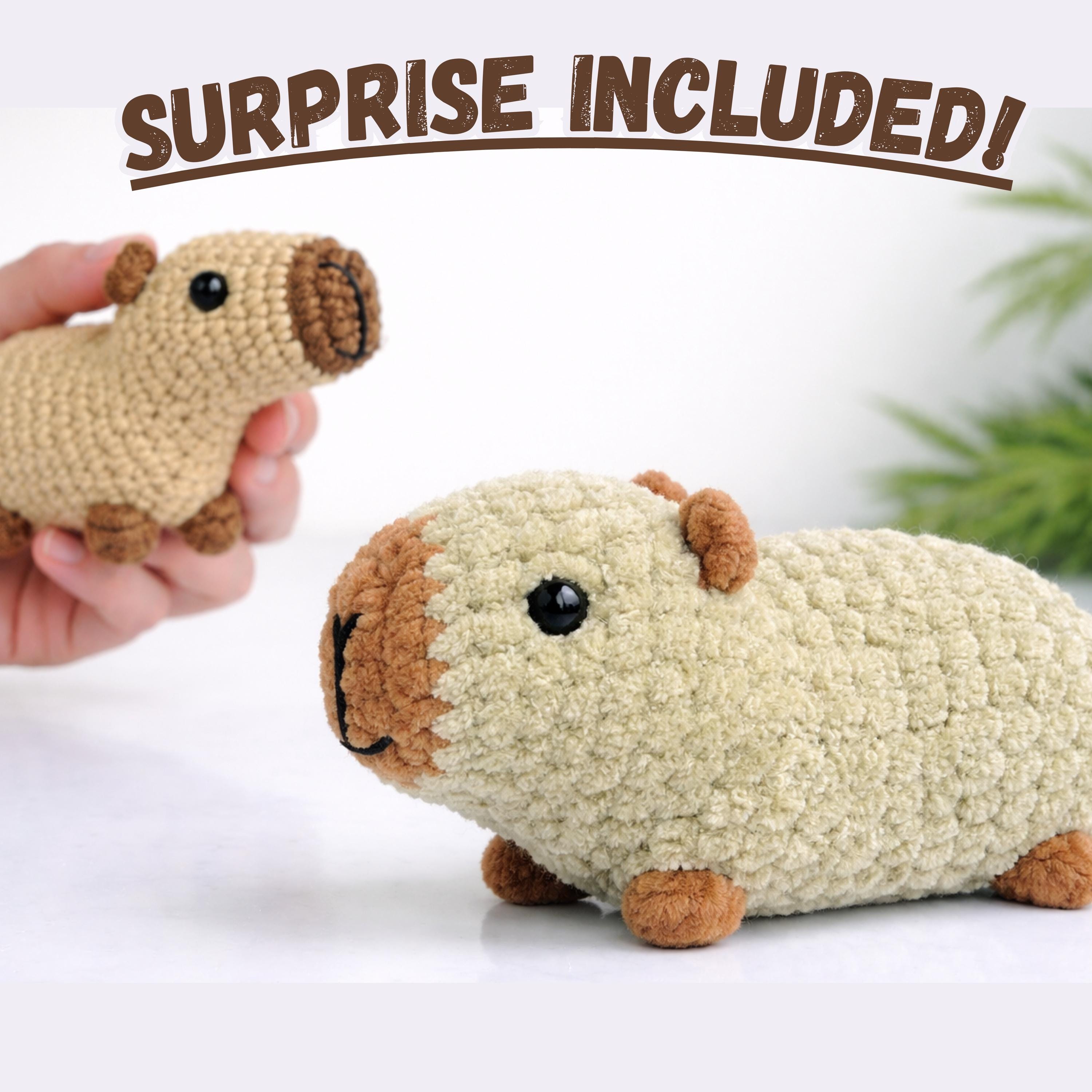 37 Capybara Crochet Patterns for Cute Amigurumi, Plushies, and Giftable Makes 26 Capybara Crochet Pattern No-Sew Amigurumi Fast Easy