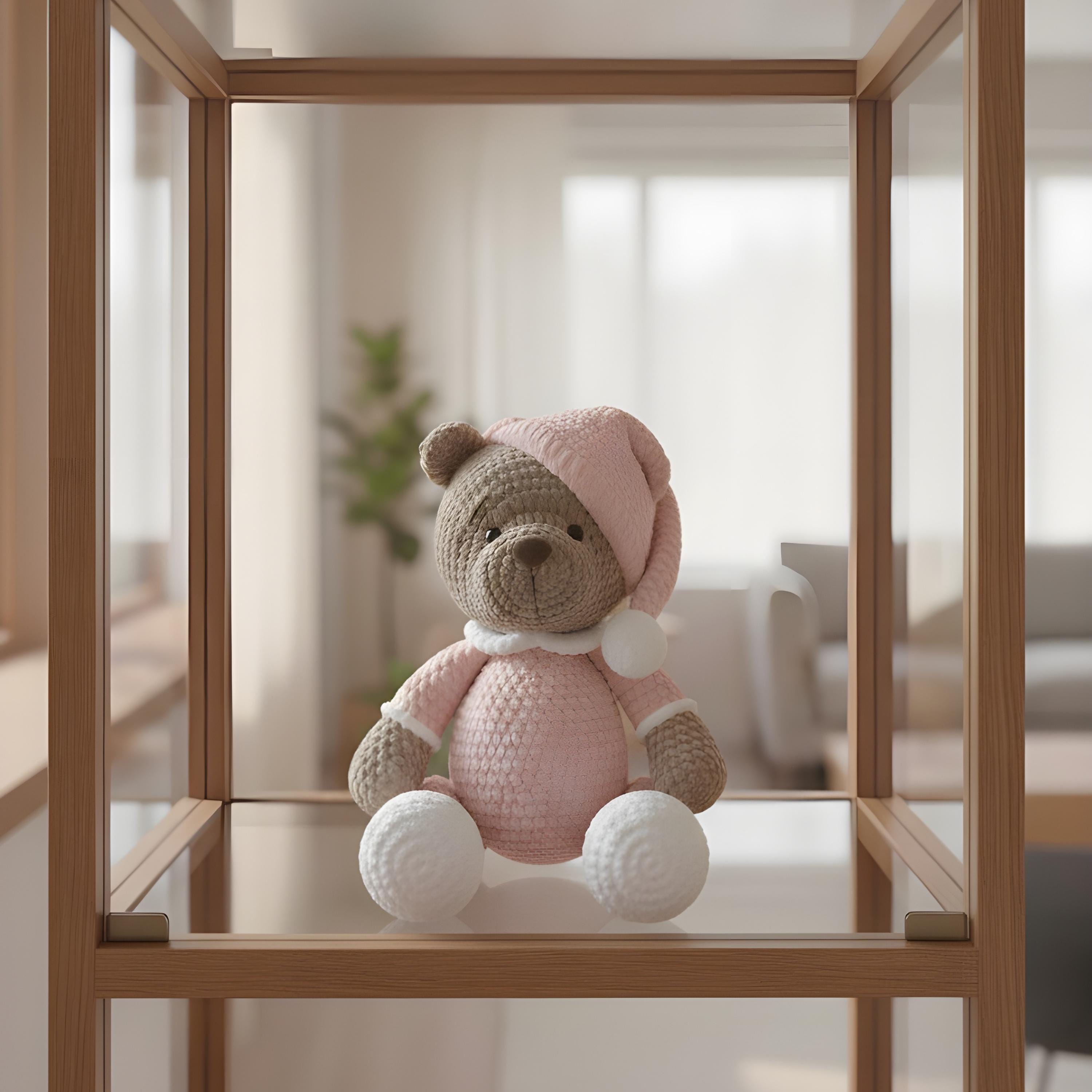 Teddy Bear Crochet Pattern: Amigurumi Plush Toy (PDF Pattern English ...