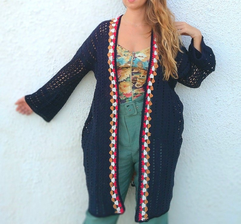 boho clothes, hippie sweater, seasonal sweater, multicolor sweater, crochet sweater, boat neck, lace sweater, seasonal sweater, rainbow, long sleeve, mandala pattern, street wear, daily wear, lace, gifts for her, women gift, boho clothes, pride