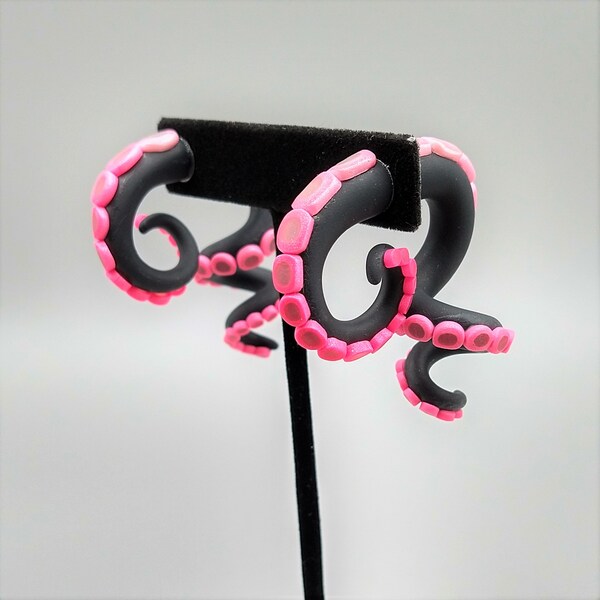 Fake Gauges Hot Pink Etsy