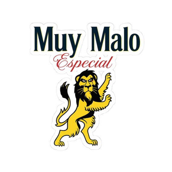 MUY MALO SCAR Sticker - Modelo Especial Lion King Villain Mexican Cerveza Beer  Decal - Disney Parks, Disney World, Disneyland Trip