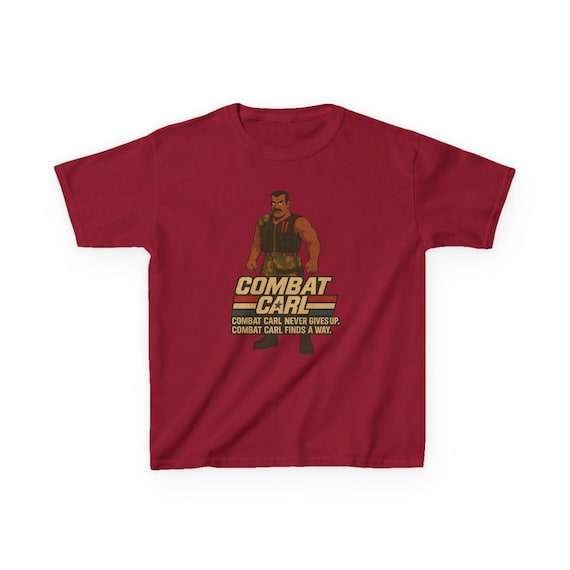 COMBAT CARL Kids Tee - Toy Story, GI Joe, G.I. Action Figure T-Shirt - Disney Parks, Disney World, Disneyland Trip Cotton Graphic Tee
