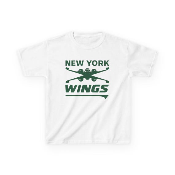 NEW YORK X-WINGS Kids Tee - Jets Pro Football Star Wars Rebel Fighter T-Shirt - Disney Parks Disney World Disneyland Trip Cotton Graphic Tee