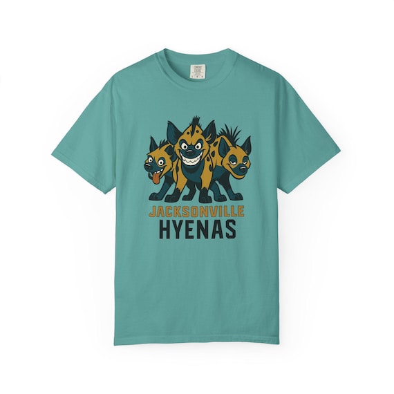 JACKSONVILLE HYENAS - Jaguars Pro Football Lion King Hyena T-Shirt - Disney Parks Disney World Disneyland Trip Cotton Graphic Tee