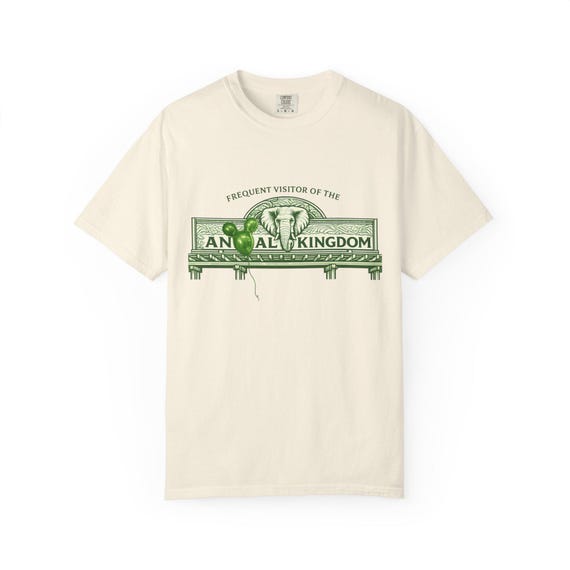 FREQUENT AK VISITOR - Animal Kingdom T-Shirt - Disney Parks, Disney World, Disneyland Trip Cotton Tee