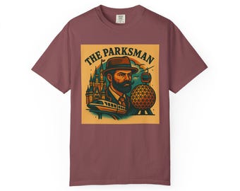 THE PARKSMAN - Disney Parks Dad Magic Kingdom Epcot Monorail Skyliner T-Shirt - Disney Parks, Disney World, Disneyland Trip Cotton Tee