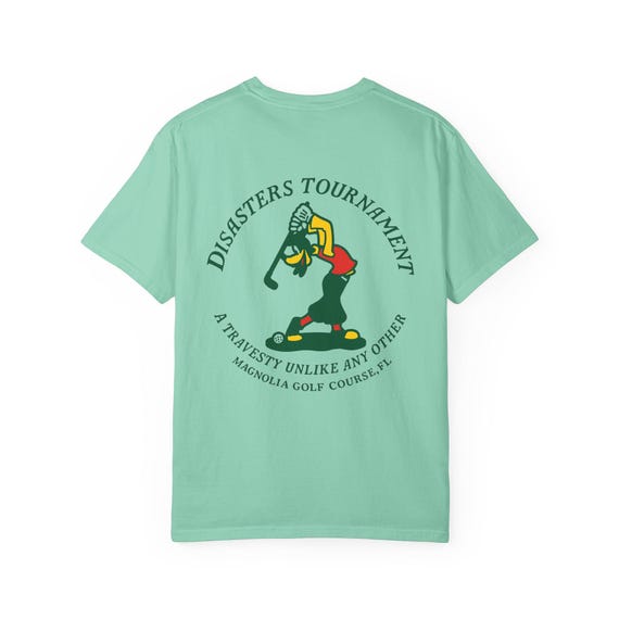 DISASTERS TOURNAMENT Magnolia Golf Course - Goofy Golf T-Shirt - Disney Parks, Disney World, Disneyland Trip Cotton Graphic Tee