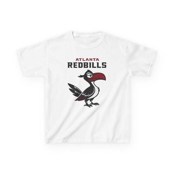 ATLANTA REDBILLS Kids Tee - Falcons Pro Football Lion King Zazu T-Shirt - Disney Parks Disney World Disneyland Trip Cotton Graphic Tee