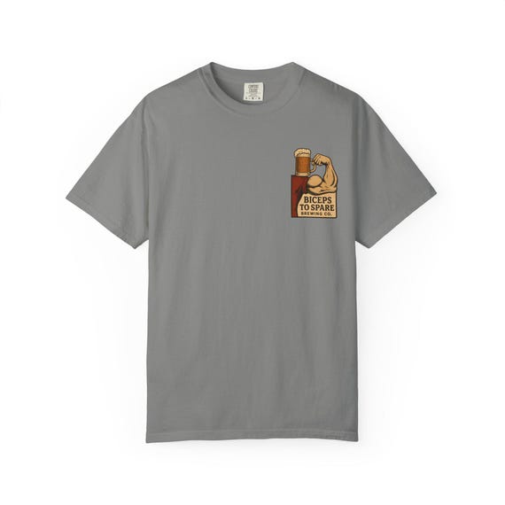 BICEPS to SPARE BREWING - Gaston Brewery, Tap List, Belle, Beauty and the Beast T-Shirt - Disney Parks, Disney World, Disneyland Cotton Tee