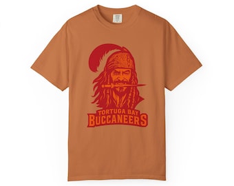 TORTUGA BAY BUCCANEERS - Bucs Pro Football Pirates of the Caribbean T-Shirt - Disney Parks Disney World Disneyland Trip Cotton Graphic Tee