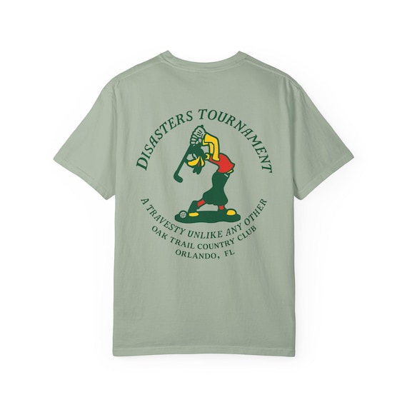 DISASTERS TOURNAMENT - Goofy, Golf T-Shirt - Disney Parks, Disney World, Disneyland Trip Cotton Graphic Tee