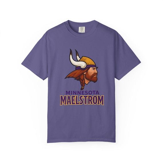 MINNESOTA MAELSTROM - Vikings Pro Football Epcot Norway Ride T-Shirt - Disney Parks Disney World Disneyland Trip Cotton Graphic Tee