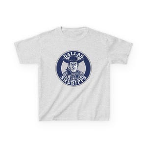 DALLAS SHERIFFS Kids Tee - Cowboys Pro Football Woody Toy Story T-Shirt - Disney Parks Disney World Disneyland Trip Cotton Graphic Tee image 3