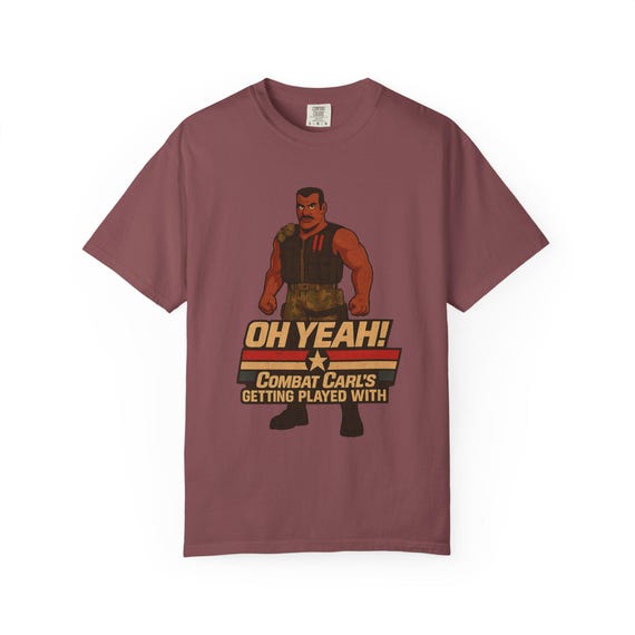 GETTING PLAYED WITH - Combat Carl Toy Story G.I. Joe Action Figure T-Shirt - Disney Parks, Disney World, Disneyland Trip Cotton Graphic Tee