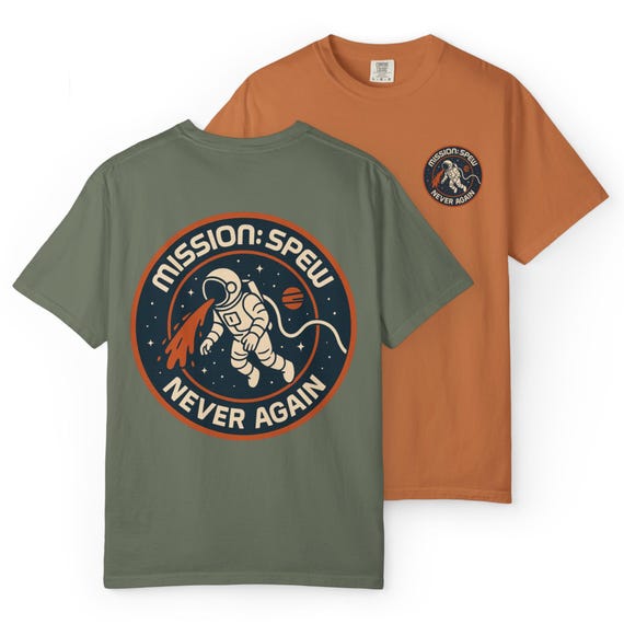MISSION: SPEW - Space, Mars, Astronaut T-Shirt - Disney Parks, Disney World, Disneyland Trip Cotton Tee