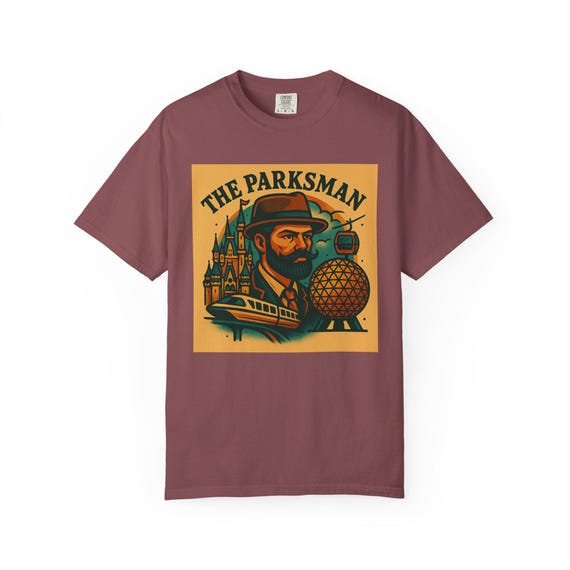 THE PARKSMAN - Disney Parks Dad Magic Kingdom Epcot Monorail Skyliner T-Shirt - Disney Parks, Disney World, Disneyland Trip Cotton Tee