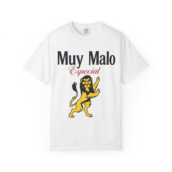 MUY MALO SCAR - Modelo Especial Lion King Villain Mexican Cerveza Beer T-Shirt - Disney Parks, Disney World, Disneyland Trip Cotton Tee