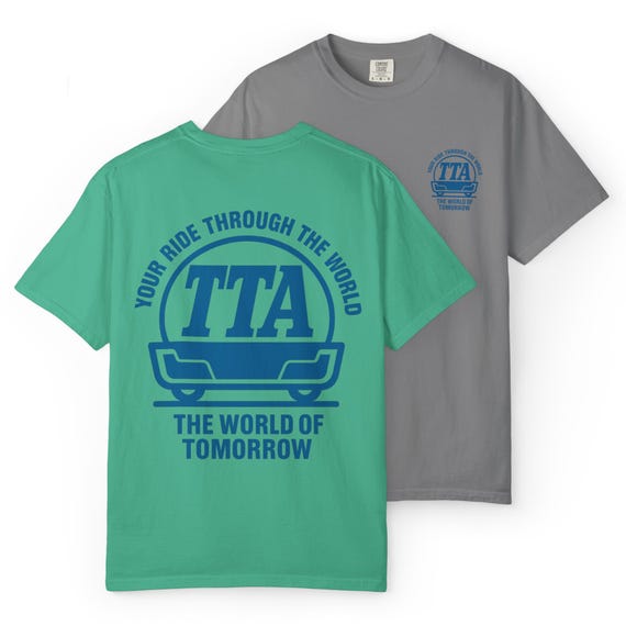 TOMORROWLAND TRANSIT AUTHORITY - World of Tomorrow T-Shirt - Disney Parks, Disney World, Disneyland Trip Cotton Tee