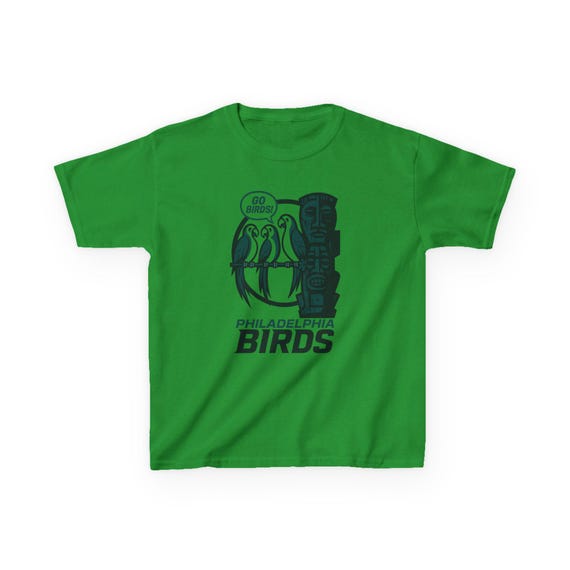 PHILADELPHIA BIRDS Kids Tee - Eagles Pro Football Enchanted Tiki Room T-Shirt - Disney Parks Disney World Disneyland Trip Cotton Graphic Tee