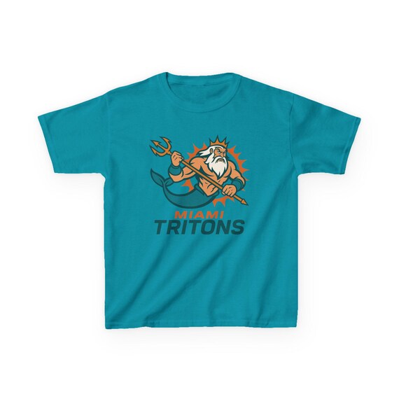 マイアミ・トリトンズ キッズTシャツ - ドルフィンズ プロフットボール