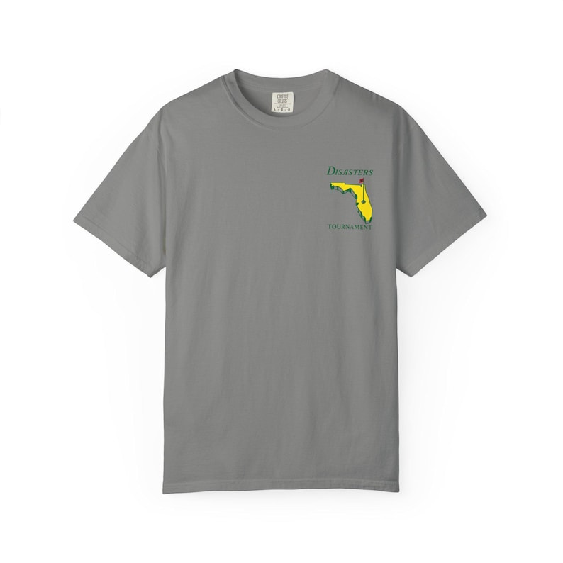 DISASTERS TOURNAMENT Oak Trail Country Club - Goofy Golf T-Shirt - Disney Parks, Disney World, Disneyland Trip Cotton Graphic Tee image 2