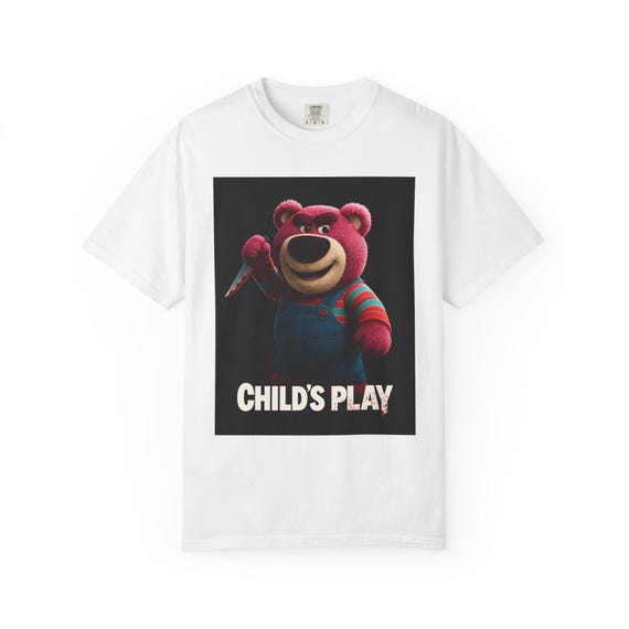 CHILDS PLAY LOTSO - Toy Story Halloween Chucky Horror Movie T-Shirt - Disney Parks, Disney World, Disneyland Trip Cotton Graphic Tee