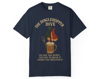 THE DINGLEHOPPER DIVE - T-shirt petite sirène, Scuttle, Ariel, barre de plongée - Parcs Disney, Disney World, t-shirt en coton Disneyland Trip