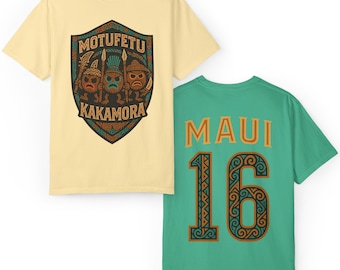 MOTUFETU KAKAMORA - Moana Maui Jersey T-Shirt - Disney Parks, Disney World, Disneyland Trip Cotton Tee