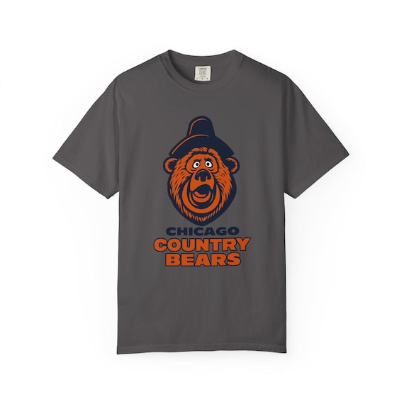 CHICAGO COUNTRY BEARS - Bears Pro Football Country Bear Jamboree T-Shirt - Disney Parks Disney World Disneyland Trip Cotton Graphic Tee