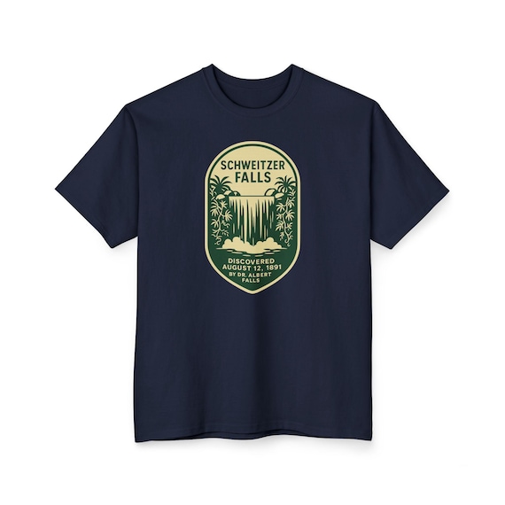 SCHWEITZER FALLS **Tall Sizes** - Jungle Cruise Backside of Water T-Shirt - Disney Parks, Disney World, Disneyland Trip Cotton Tee