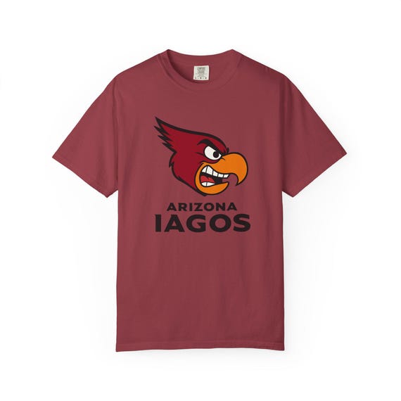 ARIZONA IAGOS - Cardinals Pro Football Aladdin Iago Jaffar T-Shirt - Disney Parks Disney World Disneyland Trip Cotton Graphic Tee
