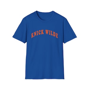 KNICK WILDE - New York Knicks, Zootopia, Nick Wilde, Judy Hopps, Swift, Swiftie Unisex T-Shirt - Disney Parks, Disney World, Disneyland Trip image 1