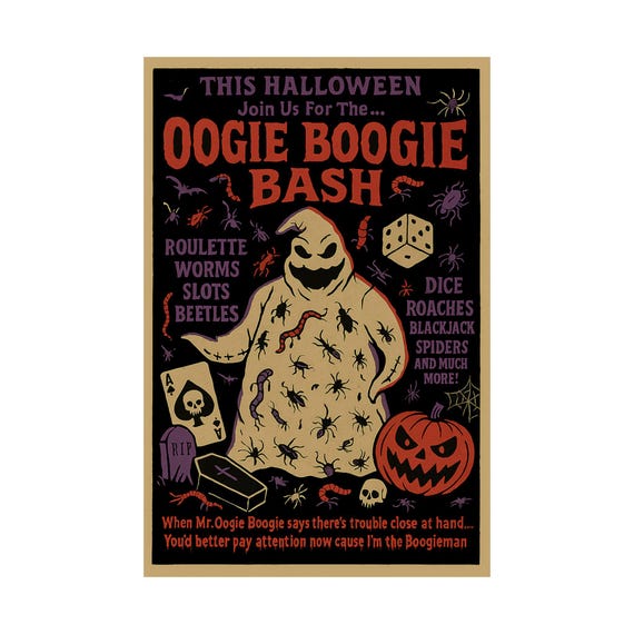 OOGIE BOOGIE BASH poster