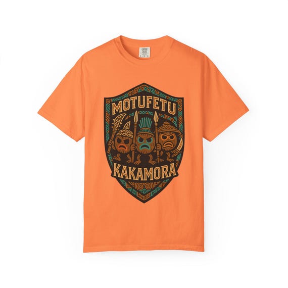 MOTUFETU KAKAMORA - Front Logo Only - Moana Maui Jersey T-Shirt - Disney Parks, Disney World, Disneyland Trip Cotton Tee