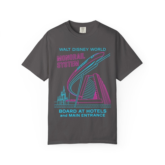 BOARD AT HOTELS - Monorail, Contemporary Resort, Magic Kingdom, T-Shirt - Disney Parks, Disney World, Disneyland Trip Cotton Tee