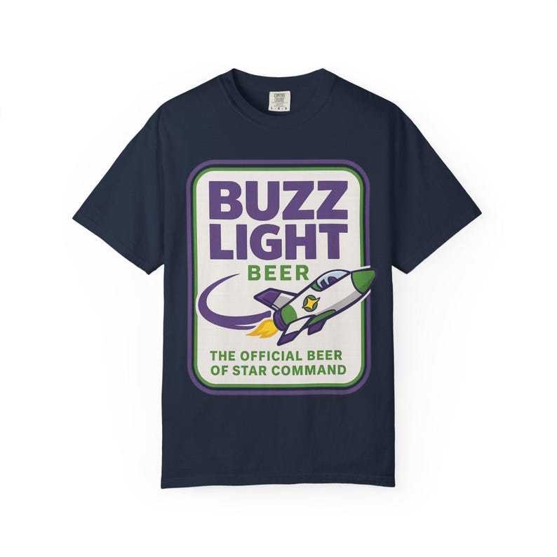 BUZZ LIGHT BEER - Lightyear, Toy Story T-Shirt - Disney Parks, Disney World, Disneyland Trip Cotton Tee image 8