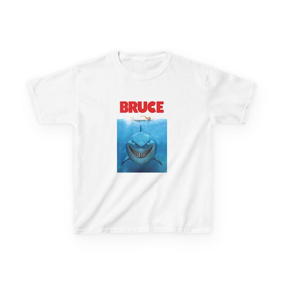 BRUCE Kids Tee - Movie T-Shirt - Disney Parks, Disney World, Disneyland Trip Cotton Graphic Tee