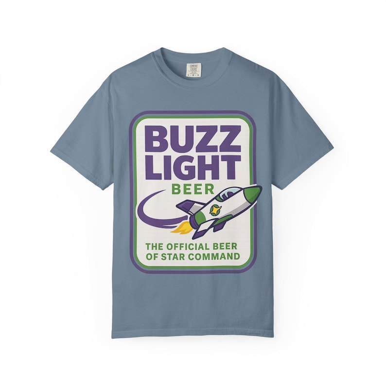 BUZZ LIGHT BEER - Lightyear, Toy Story T-Shirt - Disney Parks, Disney World, Disneyland Trip Cotton Tee image 6