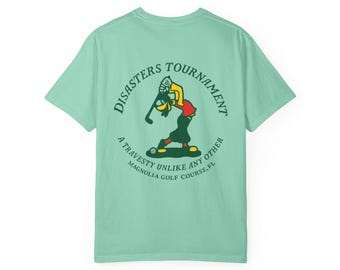 Torneo de Desastres Campo de Golf Magnolia - Camiseta de Golf Goofy - Camiseta Gráfica de Algodón para Parques Disney, Disney World y Viaje a Disneyland