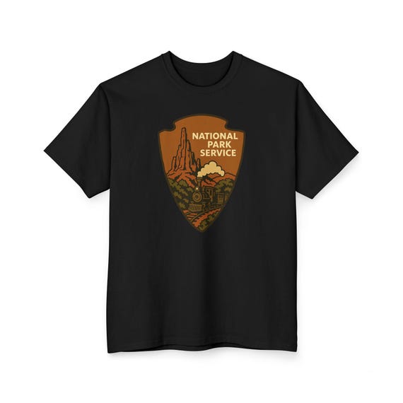 NATIONAL PARK THUNDER **Tall Sizes** - Thunder Mountain National Parks Homage T-Shirt - Disney Parks Disney World Disneyland Trip Cotton Tee