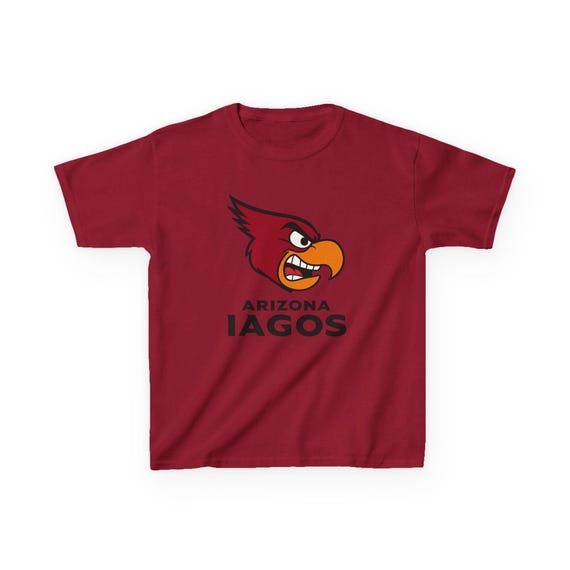 ARIZONA IAGOS Kids Tee - Cardinals Pro Football Aladdin Iago Jafar T-Shirt - Disney Parks Disney World Disneyland Trip Cotton Graphic Tee