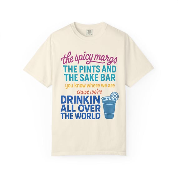 DRINKIN all OVER the WORLD - Parkhaven Collection -  Pimpin All Over the World Epcot T-Shirt - Disney Parks, Disneyland Trip Cotton Tee
